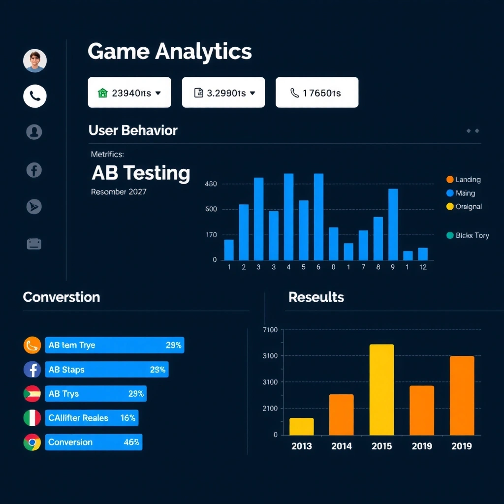 Game analytics and performance optimization dashboard