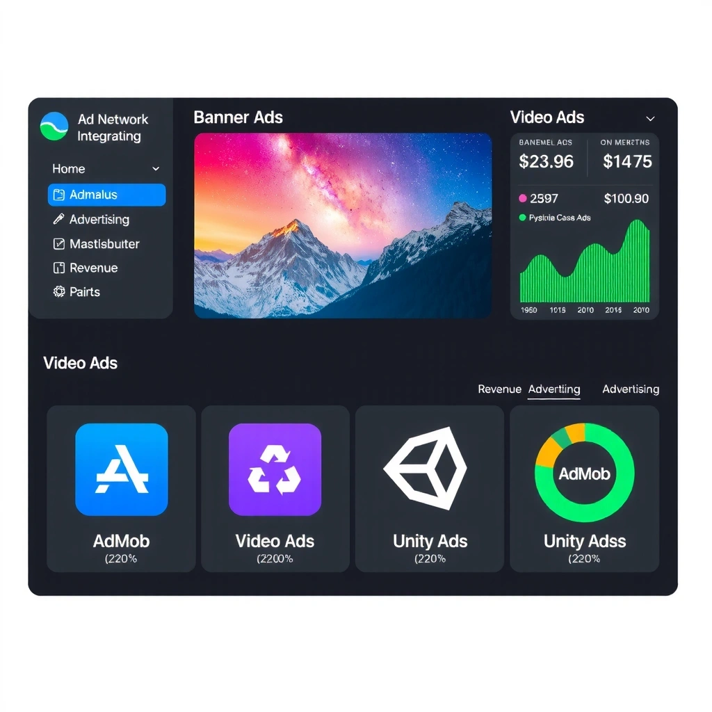 Mobile advertising network integration